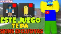 como obtener skins exclusivas en roblox