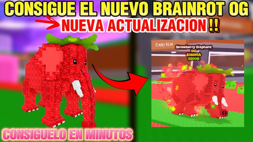 como conseguir a strawberry elephant