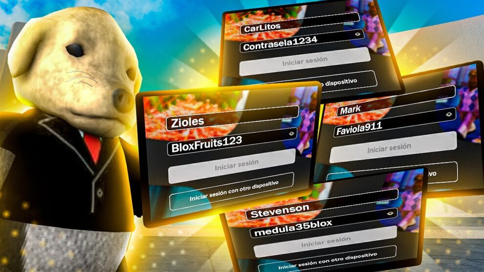 como conseguir cuentas chetadas de roblox