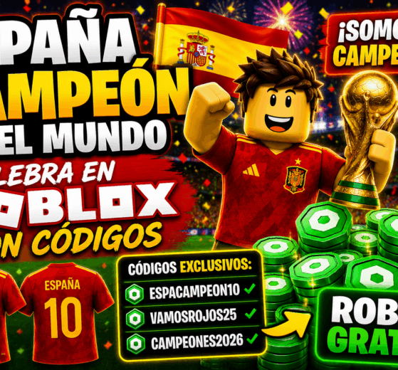 España campeón del mundo celebra en Roblox con códigos: la locura que invade el juego 7 ChatGPT Image 19 jul 2026 17 04 13