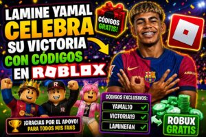 Lamine Yamal celebra su victoria con códigos en Roblox y desata la locura entre fans 9 WhatsApp Image 2026 07 14 at 8.25.58 PM