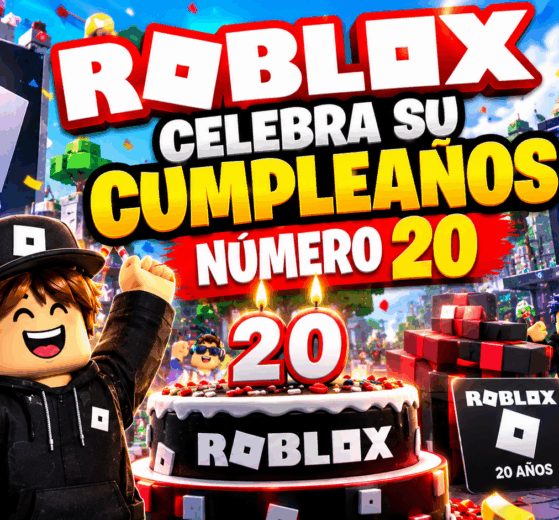 Así Roblox celebra su cumpleaños número 20 7 ChatGPT Image 21 sept 2026 17 04 47