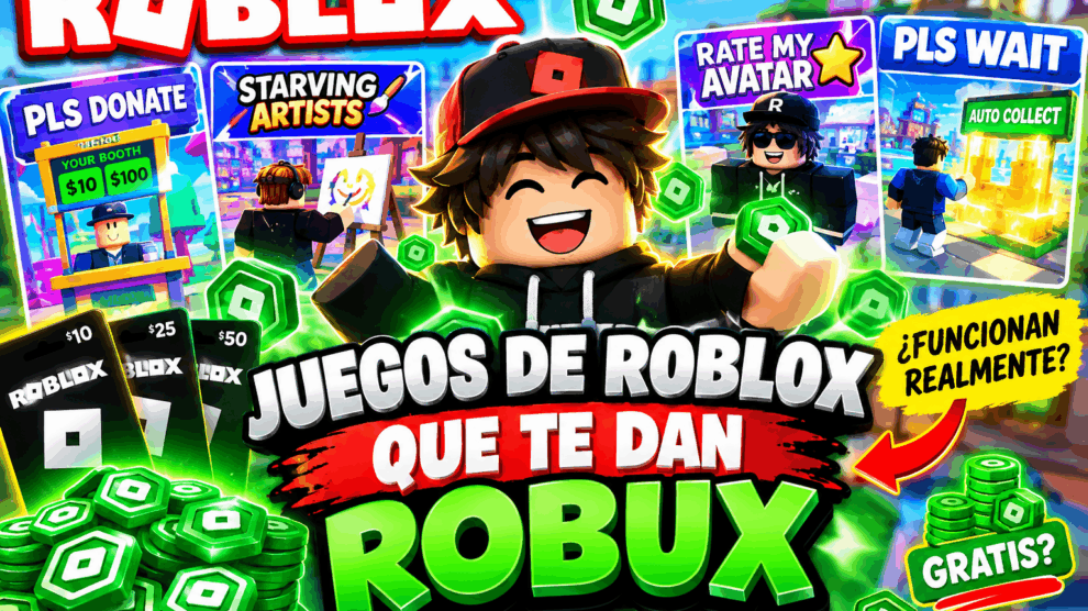 Juegos de Roblox que Dan Robux