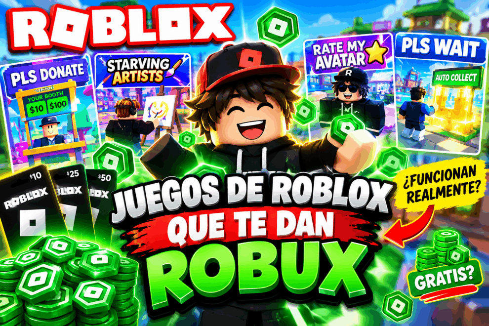 Juegos de Roblox que Dan Robux